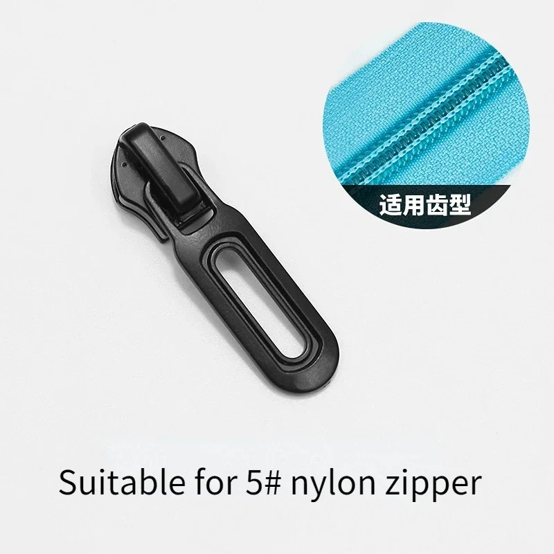 Zipper Sliders 5PCS 5# Auto Lock Alloy for Metal/Nylon/Resin Teeth Zippers DIY Sewing