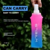 1pc Colorful Gradient Color Outdoor Convenient Folding Water Bottle for Cycling,Camping,Hiking,Running,Fitness,Travel 5