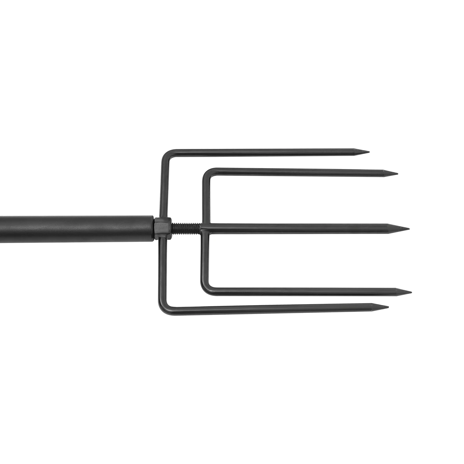 2 Stück 8,2ft/10ft Lichterkettenstange mit Gabel | Abnehmbarer Bodeneinsatz für Dekorative Lichterketten | Außenbeleuchtungshalterung – Detail 11