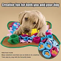 Pet Dogs Snuffle Mat Pet Leak Food Anti Choking Mat Cat Dog Training Blanket Nose Work Toy Pet Slowing Feeding Intelligence Mat 2