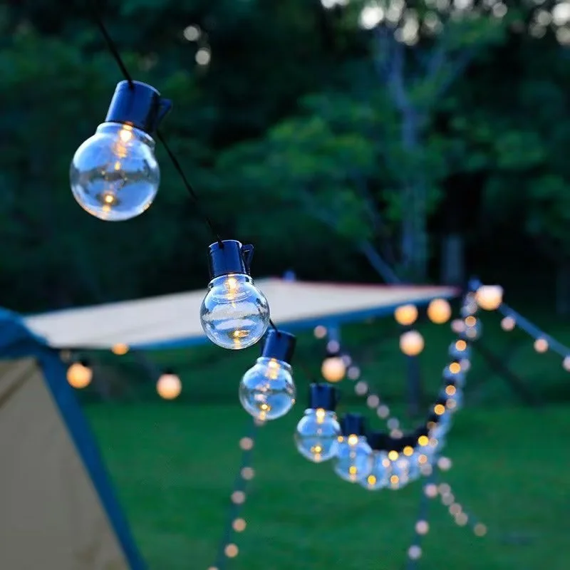 

3M 6M 10M Festoon String Light Outdoor Garland Christmas Lights LED Globe Bulb Fairy Lights New Year Party Garden Patio Decor