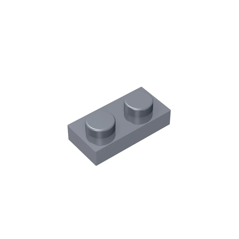 1 x 2 Plate Building Brick – detail image 4