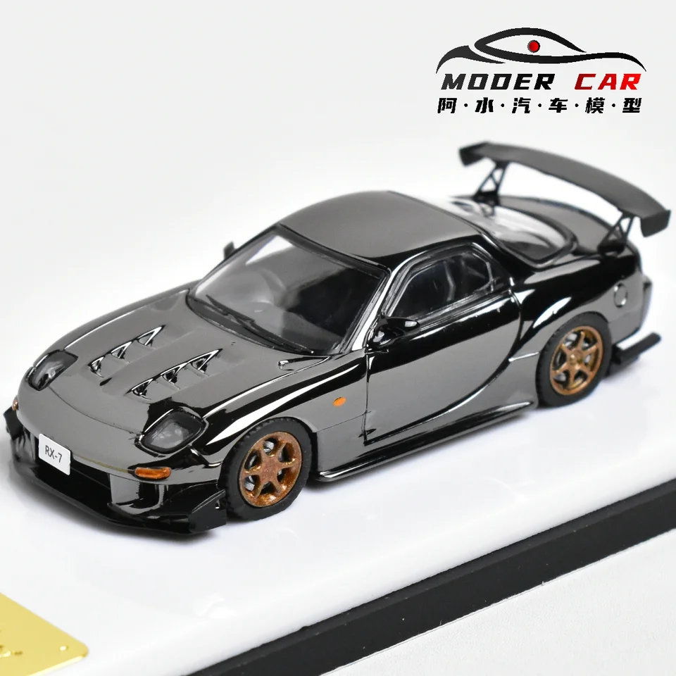 Mazda rx7 fd3s carro, mc 1:64, modelo fundido - AliExpress