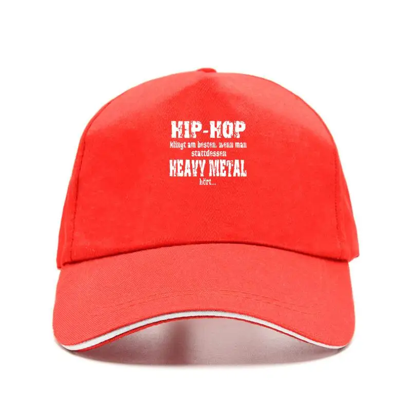 

New Men Bill Hat Fashion Summer Style Baseball Cap Flat Brim Metal horen create a Hat Design Bill Hats Men's High Quality