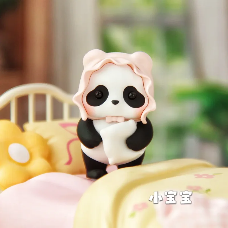  52toys 팬더롤 팻 베이비 미니멀 다용도 시리즈 랜덤박스 미니 귀여운 그레인 트렌디 플레이 걸 생일 데스크탑 선물