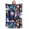 Kim Taehyung Blankets Fleece Warm Sofa Throw Blankets For Couch Bedding Office Throws Bedspread Quilt 1