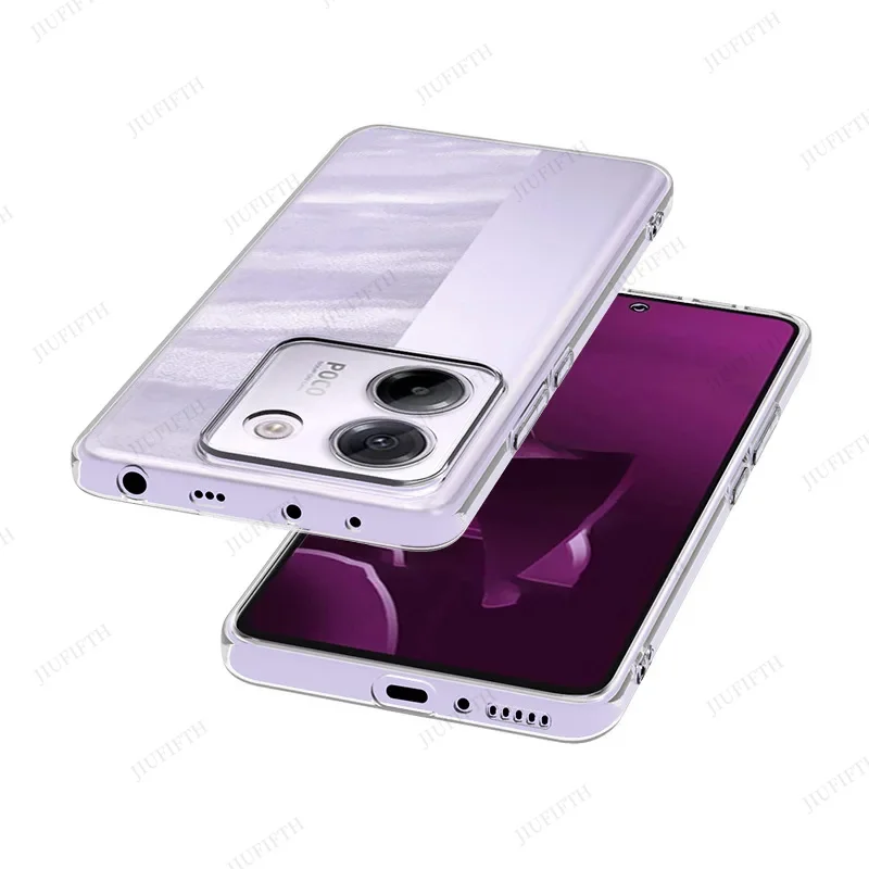 Ultra Thin Transparent TPU Soft Back Cover