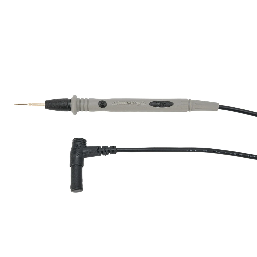 1 Pc Silicone Insulated Gold Multimeter Needle Probe Voltmeter 910mm Cable Accessories Equipment Protective Covers