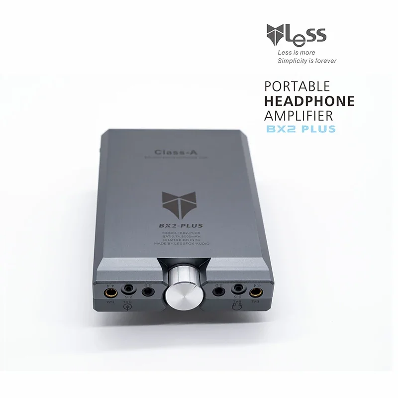 

1 PCS Portable LESS BX2 PLUS dual channel output HI END AMP Full balance earphones and headphone amplifier