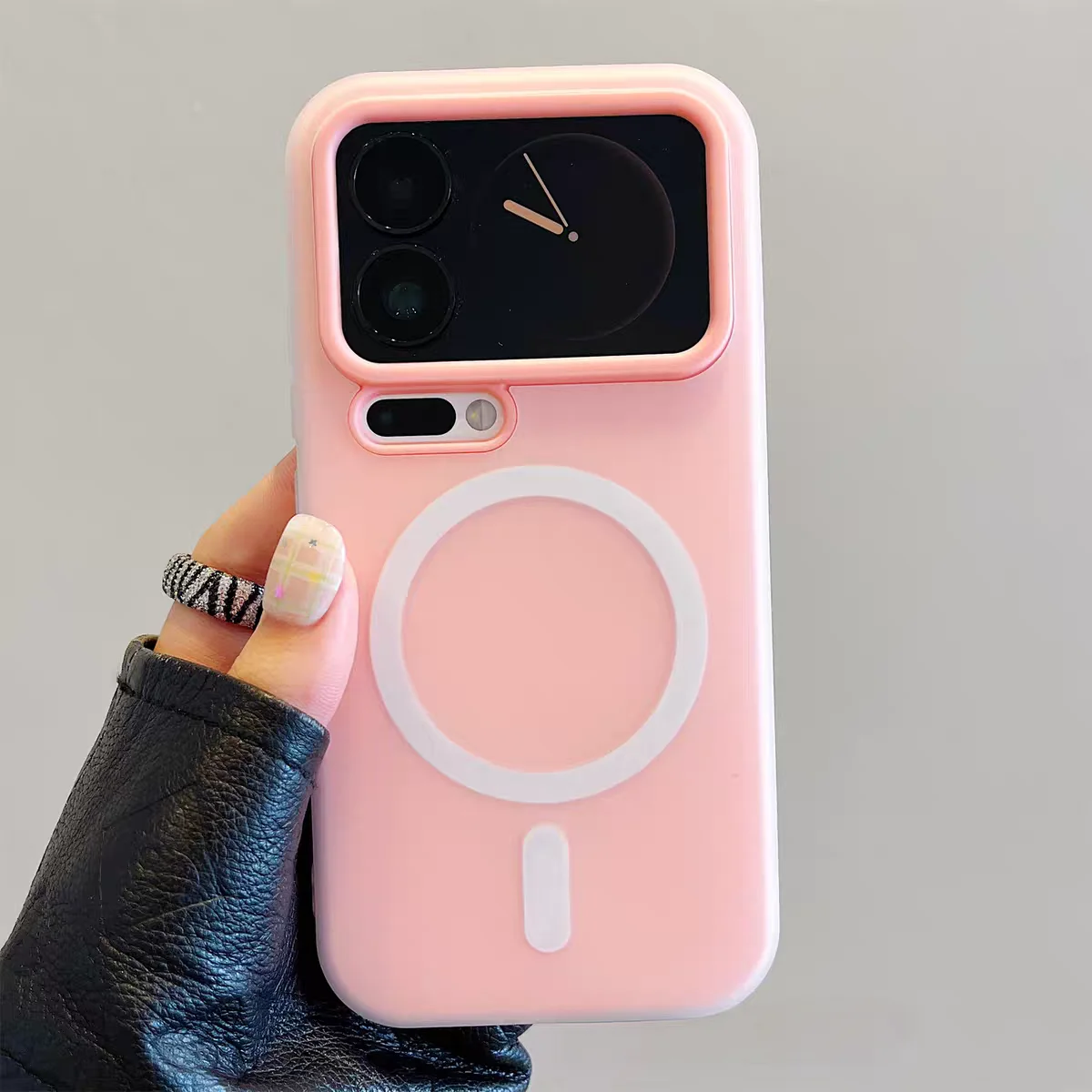 Matte Fashion Magnetic Anti-Fall Phone Protection Cover