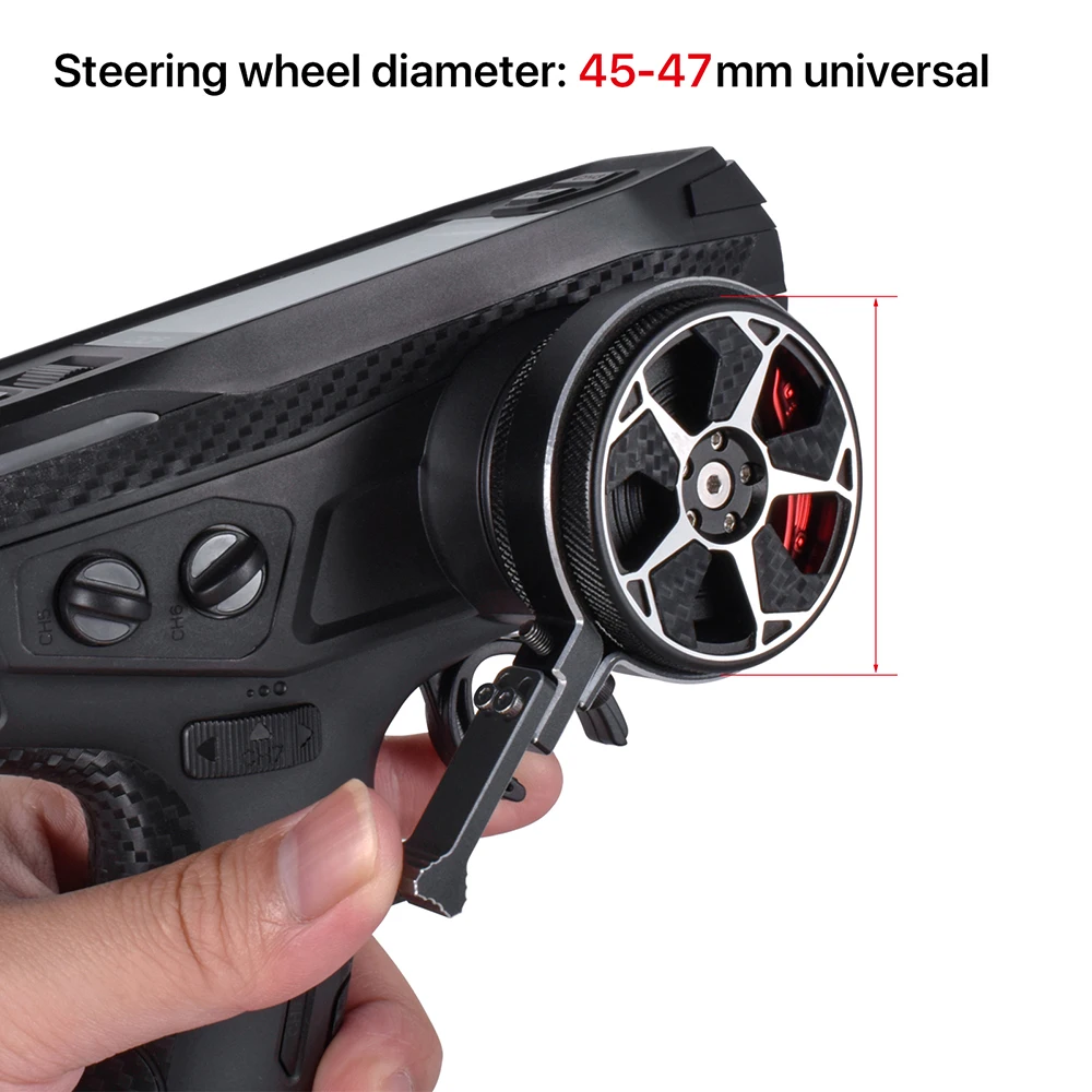 One-Handed RC Steering Wheel Trigger Adapter