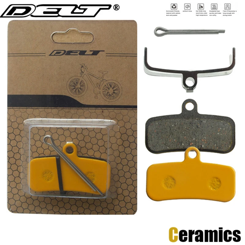 

4 Pair Bicycle Disc Brake Pads Ceramics BIKE For SHIMANO SAINT M810 M820 ZEE M640, MT520, MT420 BENGAL HELIX 4X H01 H03A M7120