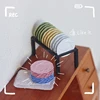 1/6 1/12 Nordic Style Tableware Mini Plate Pretend Play Food Miniature Dollhouse Kitchen Dinnerware Decoration Accessories Toy 1