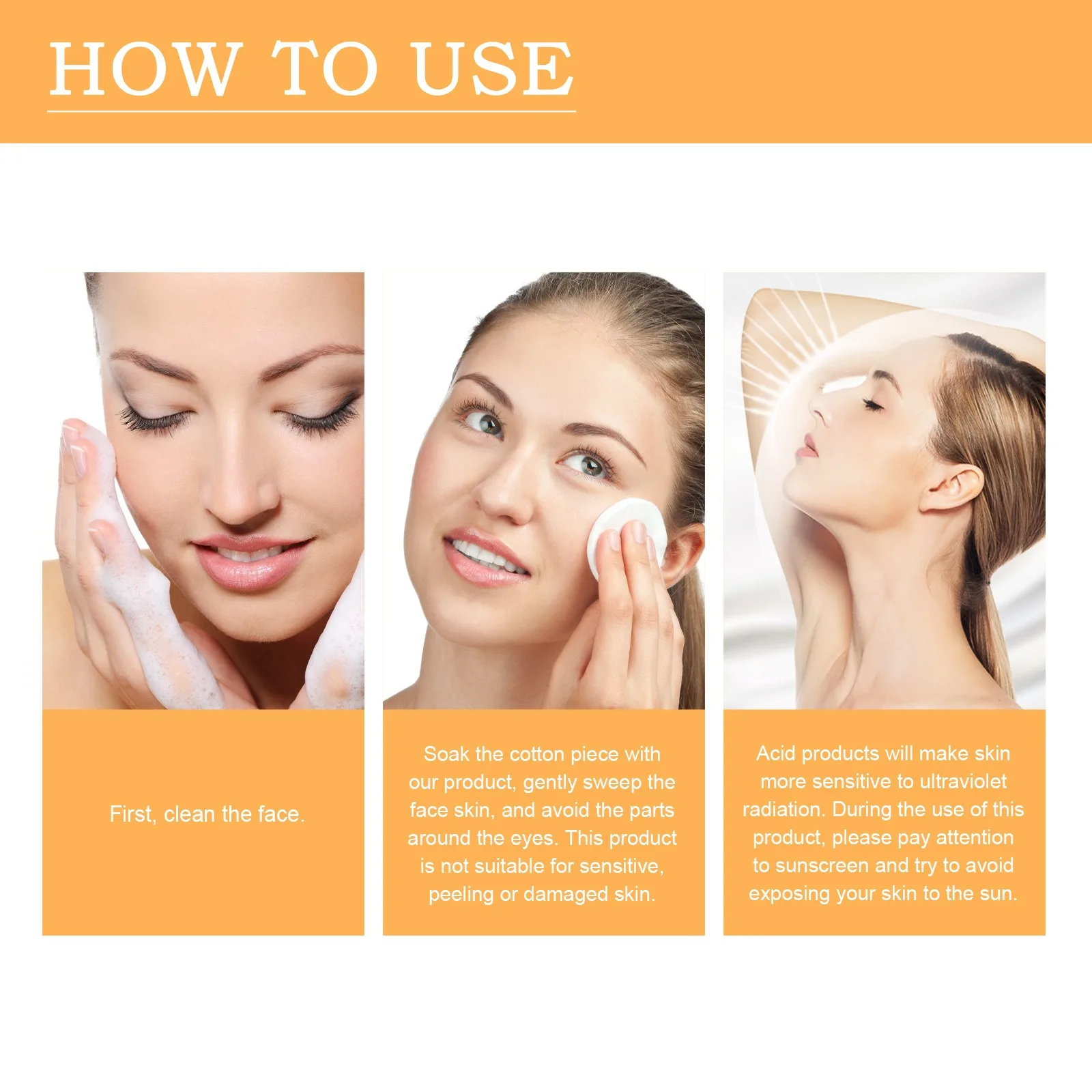 Glycolic Acid 7% Toning Solution Ordinary Acne Remover Lifting Firming Wrinkles Glowing Facial Skin Care Glycolic Acid Toner 6