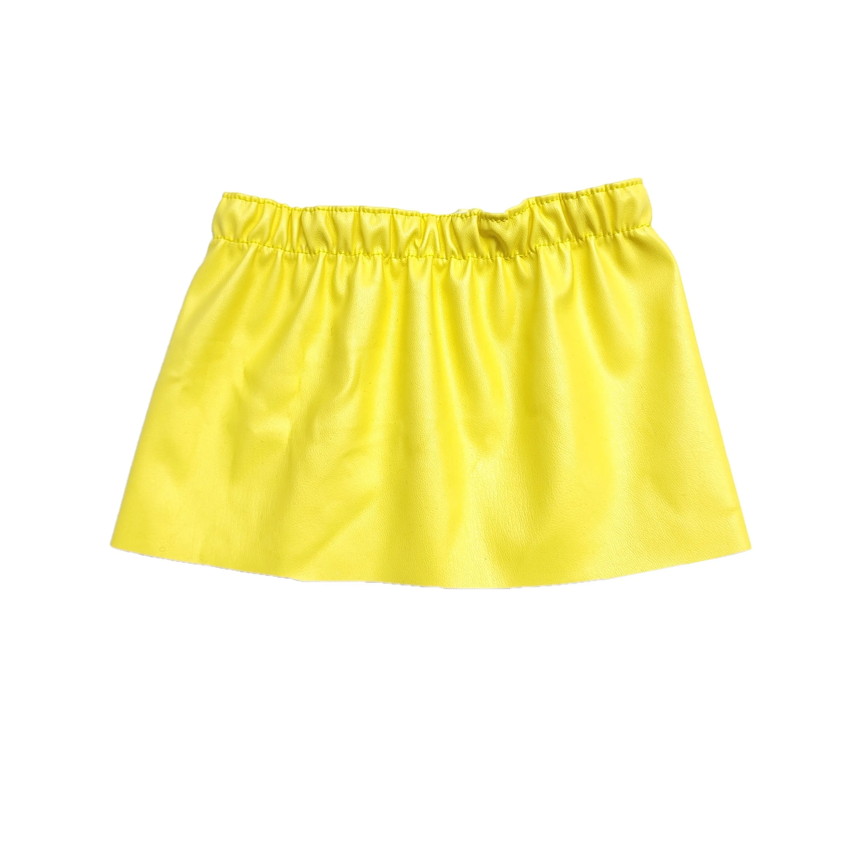 Seven Solid Colors Dog Leather Skirt Summer Autumn Wear High Quality Pet Clothing Suitable for Small Puppy Several Sizes