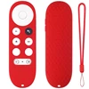 Silicone Case for Chromecast for -Google TV 2020 Voice Remote Shockproof Protective Cover for 2020 Chromecast Voice Remote 4