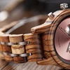 BOBO BIRD Women Watches Luxury Chronograph Watch with Auto Date Versatile Ladies Wooden Timepieces Custom Couple Quartz Watch 4
