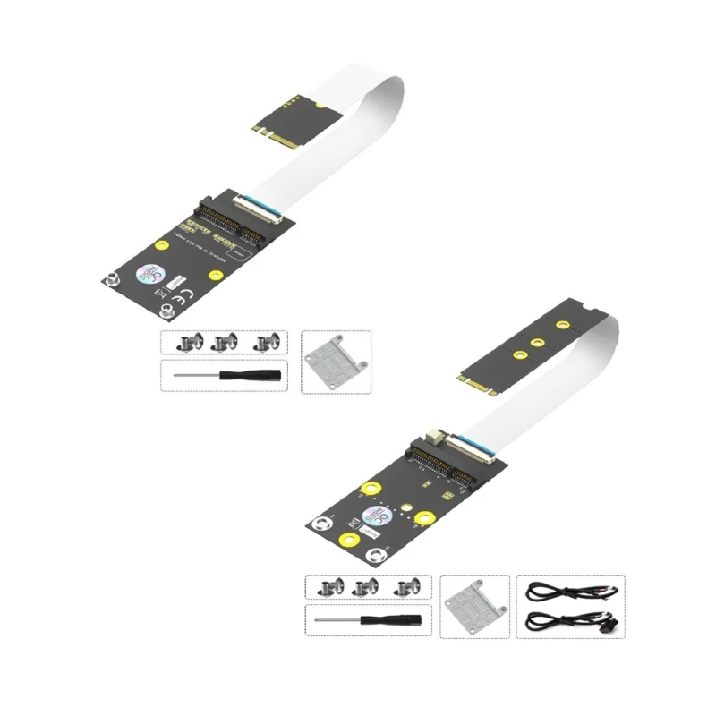 

M.2 NGFF B+M/A+E Key to Mini PCIE Converter Cable Плата адаптера сетевой карты MINI PCIE WIFI Быстрая передача данных