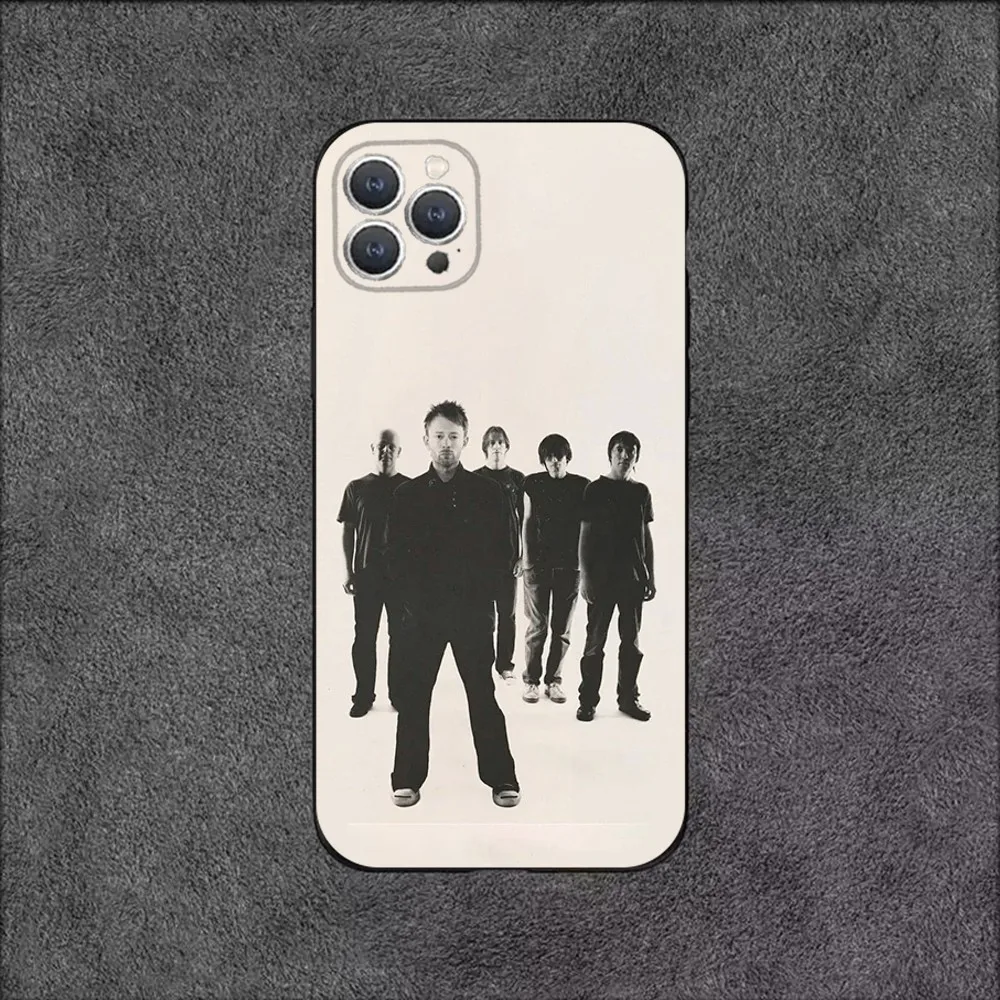Radiohead Rock Band Soft Silicone Black Phone Case Cover