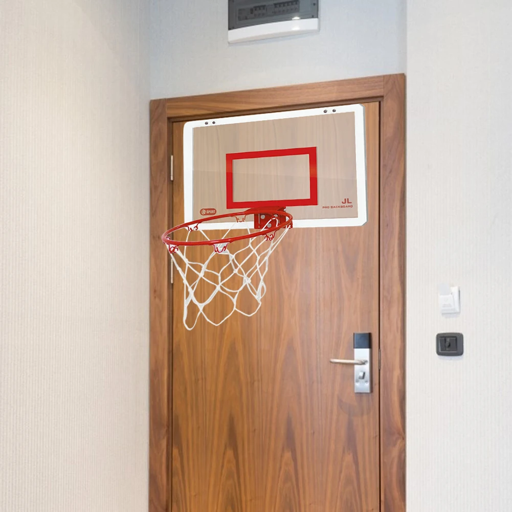 Child Hanging Basketball Hoop Indoor Door Wall Mounted Kids Mini Basket Board Toy Fun Game Children Indoor Sports Accessories 6