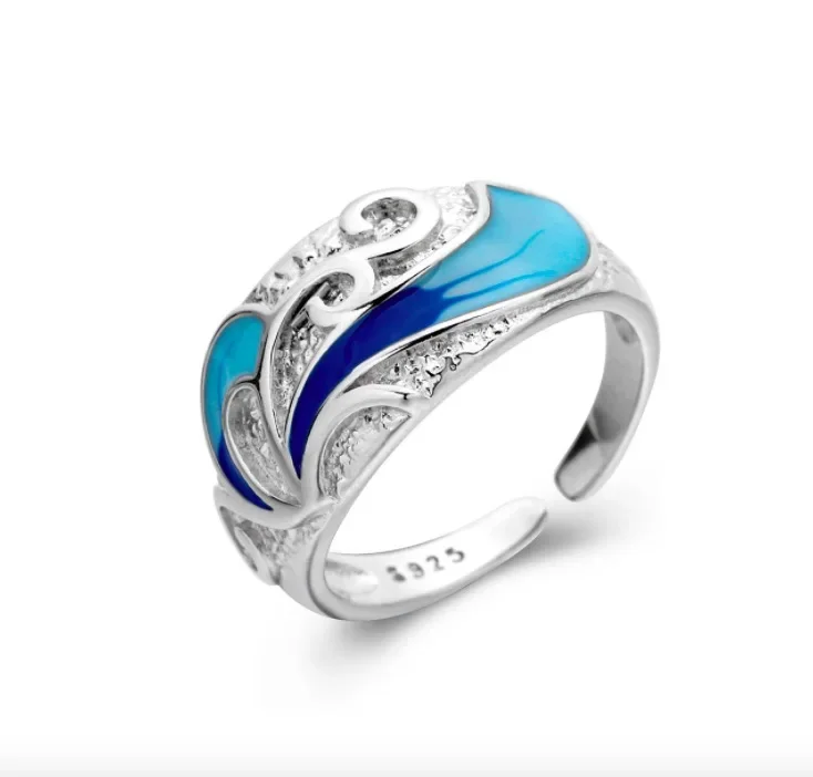 

SR3 Ring For Women Fine Silver Color Cubic Zircon Finger Rings Advanced Female Jewelry