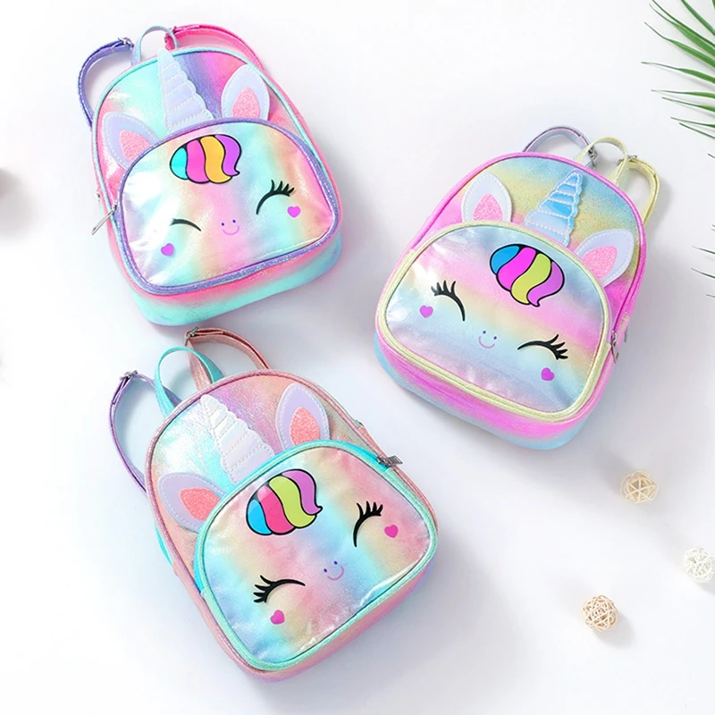 Unicorn Hologram Children Schoolbag