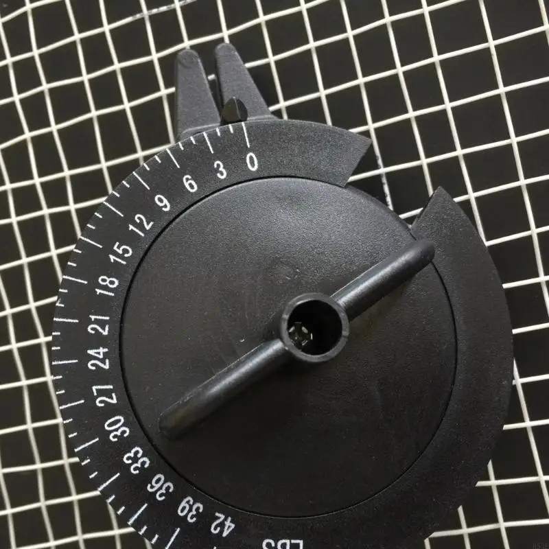 Badminton Racket Tension Calibrator Tennis Racket Stringer Stringing Tool Badminton String Meter Line Tool