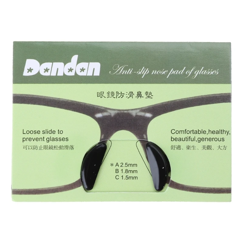 

1Pair Eyeglass Sunglass Glasses Spectacles Silicone On Nose Pad