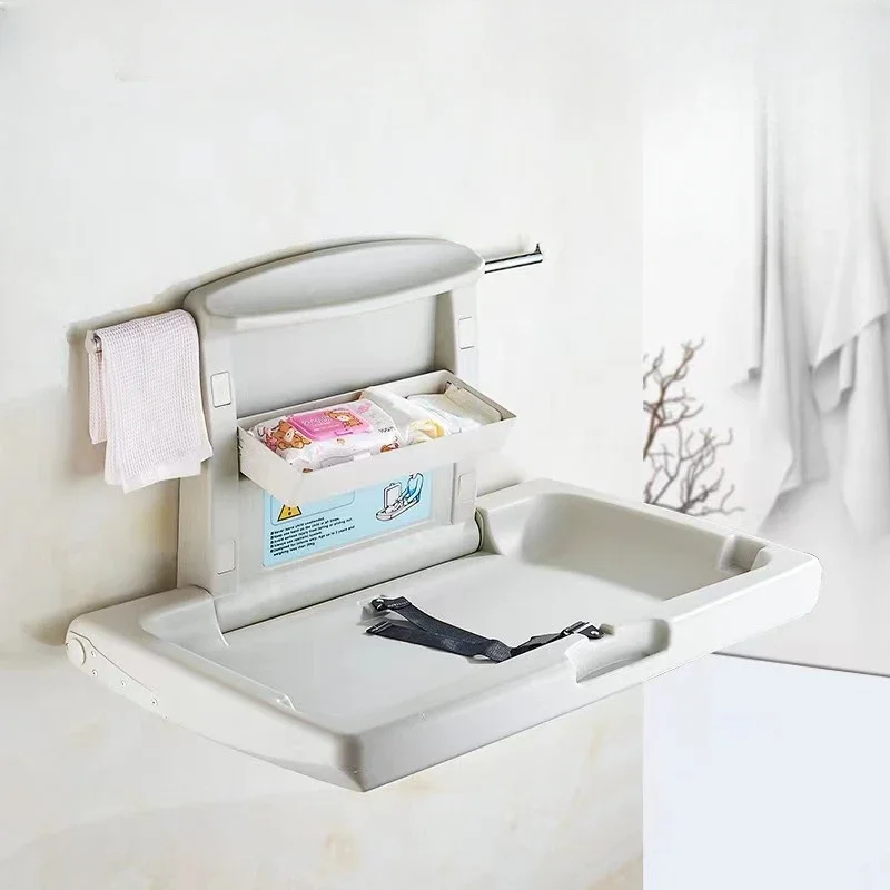 

Table for Changing Diapers,Toilet Folding Wall Mounted Changing Table,Children Furniture,Bathroom Supplies,Toilet Accessories