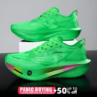 Running Shoes Carbon Board Speciality Marathon Men Sports Breathable Lightweight Women's Comfortable Nonskid Chunta Sneakers 1