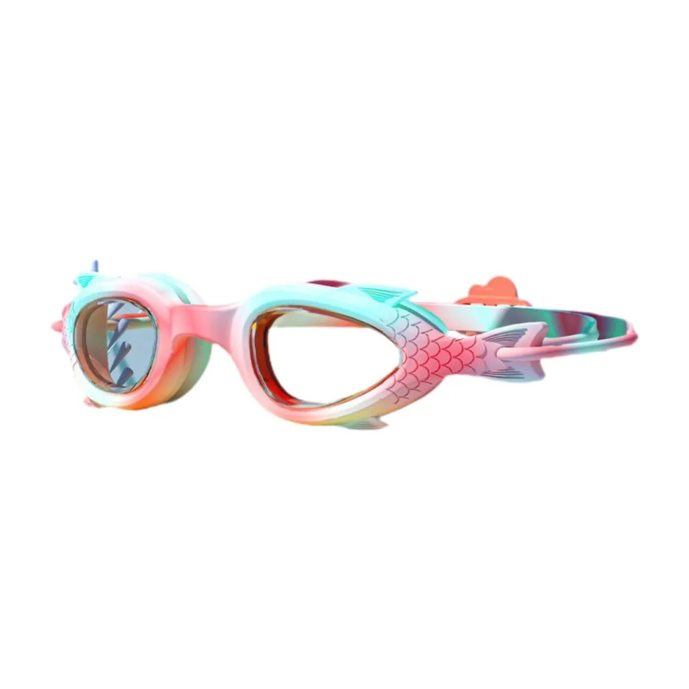High-Definition Waterproof Swimming Goggles with Anti-Fog Silicone Swim Cap Set