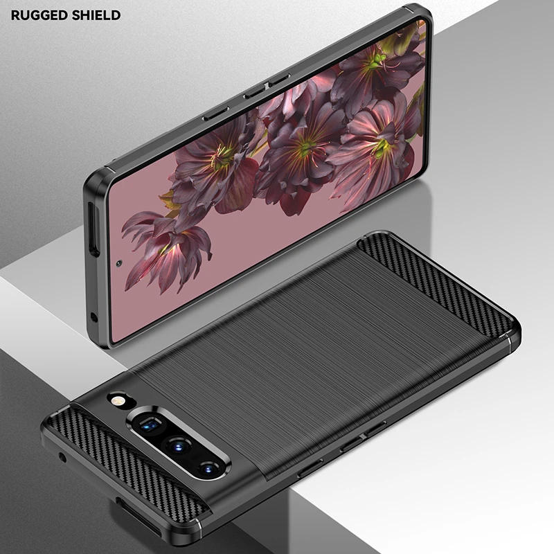 Cover Completa Per Google Pixel 7 Pro Custodia Per Google Pixel 7 6 Pro 6A 4A 5A Custodia In Fibra Di Carbonio Siliconica Per Google Pixel 7 Pro Custo