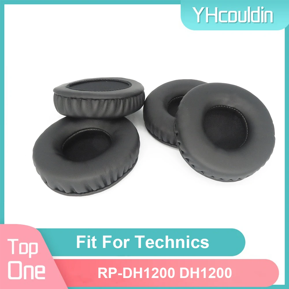 

Earpads For Technics RP-DH1200 DH1200 Headphone Earcushions PU Soft Pads Foam Ear Pads Black