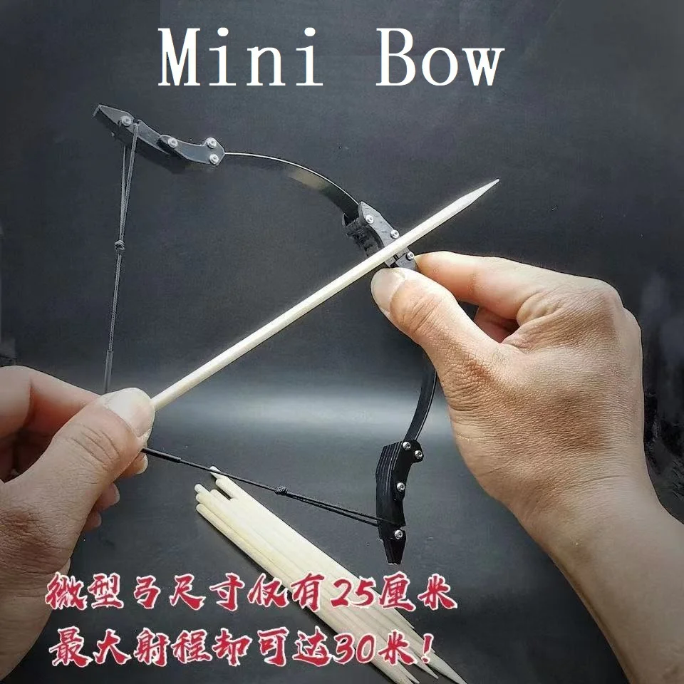 

New Mini pocket bow for Kid Gift or Collection Super Smallest Mini bow MINI Toy Bows bow Model