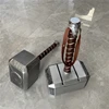 1:1 Thunder Hammer Weapons 44cm Hammer Cosplay Model Role Playing Belt Decor Stage Props Carnival Toy Gift Rubber 6