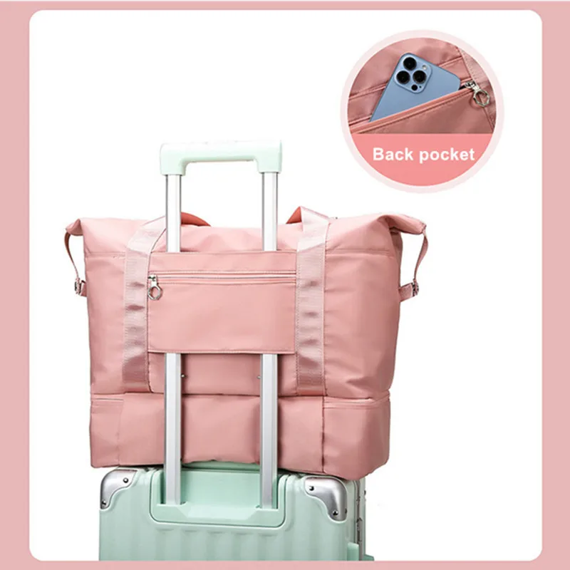 Waterproof Swimming Sport Bag Women Big Luggage Handbags For Yoga Training And Exercise Bolsas Fitness Suitcase Men's Gym Travel