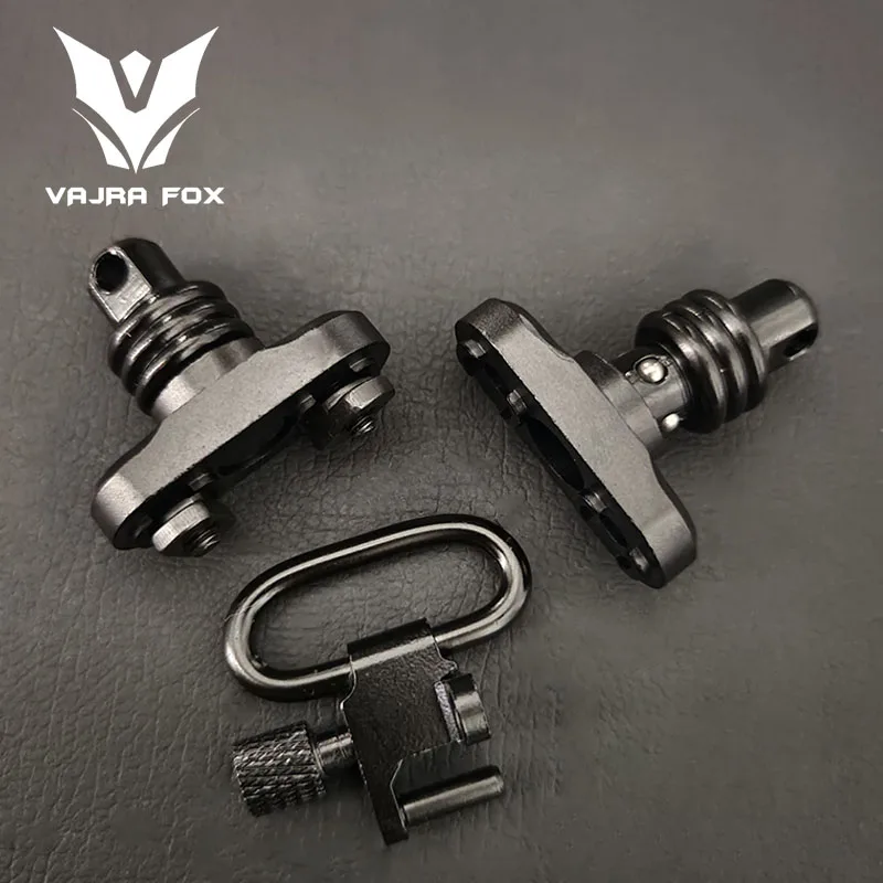 

QD Quick Stud Mount Adapter Detach End Plate Sling Adapter Mount Ambidextrous For Hunting Gun Accessories