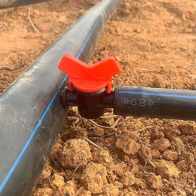 1Db 16 Mm-Es Öntözési Csepegtető Szalag Csatlakozó Több Alakú Vízcsövek Tartozékos Könyök Egyenes Kimeneti Kerti Tömlőszerelvények - Image 4