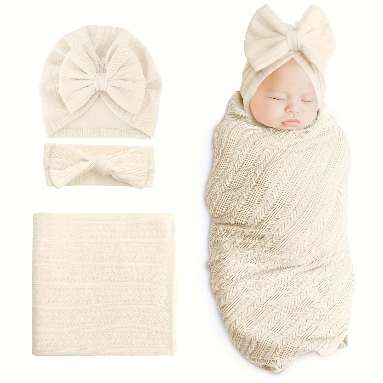 Baby Swaddle Hat Bundle 4