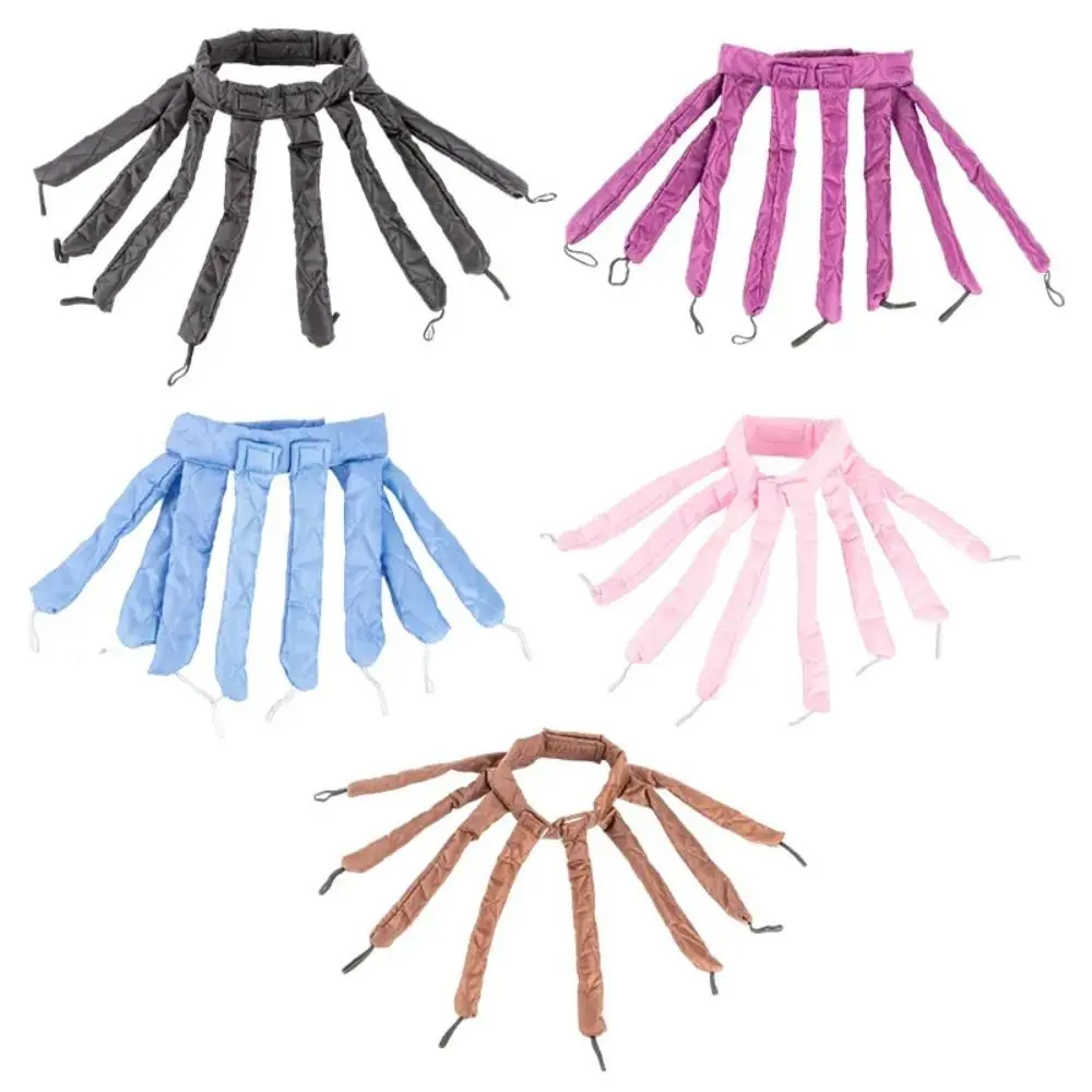 패션 플렉시블 무열 헤어 컬러 DIY 헤어 스타일링 도구 컬링 헤어밴드 부드러운 수면용 오버나이트 헤어 롤러 여성용