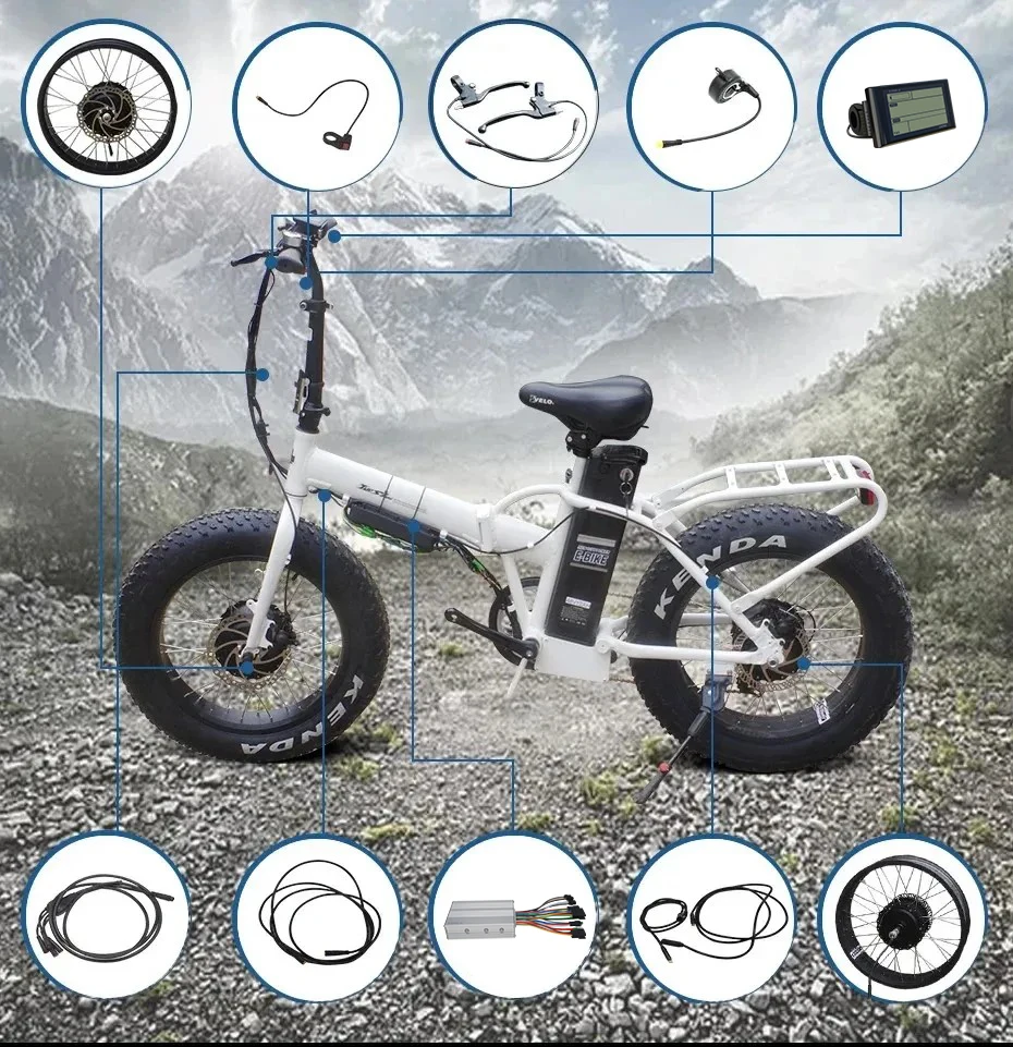 Ubuy Fat Tire Electric Bike Conversion Kit 20