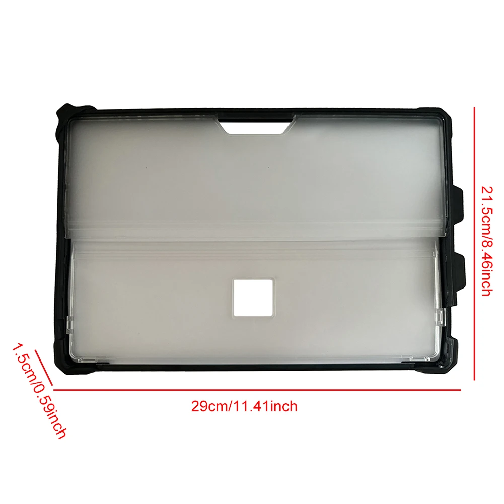 Hard Case For Microsoft Surface Pro 11 10 9 8 13 Inch Shockproof Protective Rugged Cover Compatible with Type Cover Keyboard