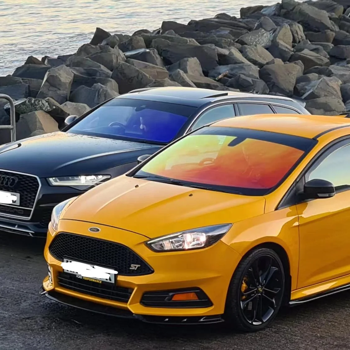 BurningSkyRedPurple8090ChameleonTintFilmForCarWindowPink80