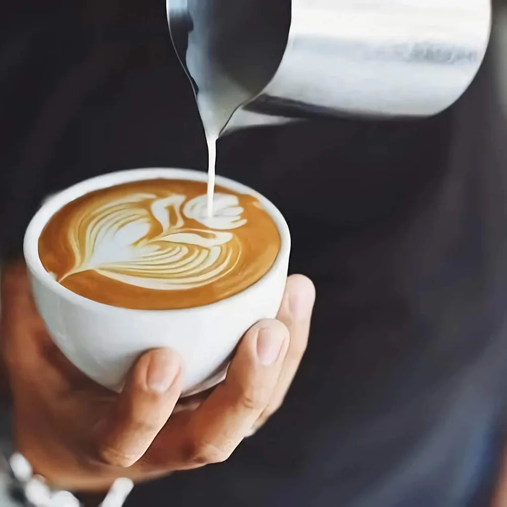 Coffee Latte Milk Frothing Jug Milk Frother Pitcher Stainless Steel Jug Espresso Barista Pitcher Pot Coffee Accessories