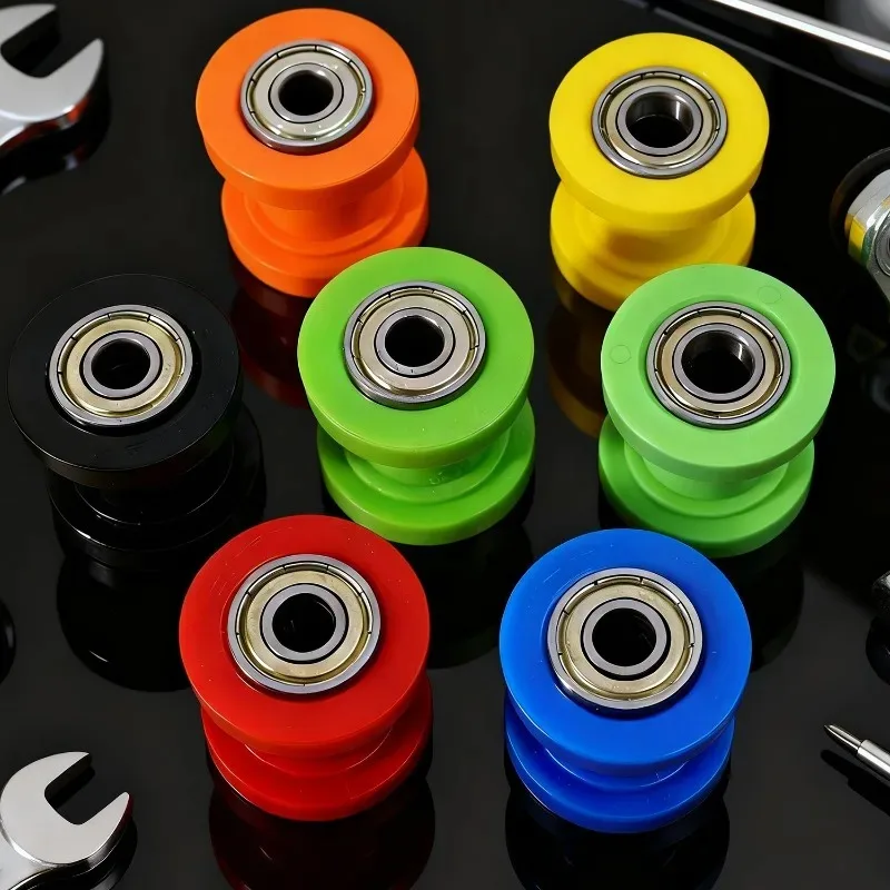 Motorchain Chain Guide Roller 8/10mm Reduce Chain Noise Drive Chain Tensioner Drive Chains Protection DIY Motorcycle Repair Tool