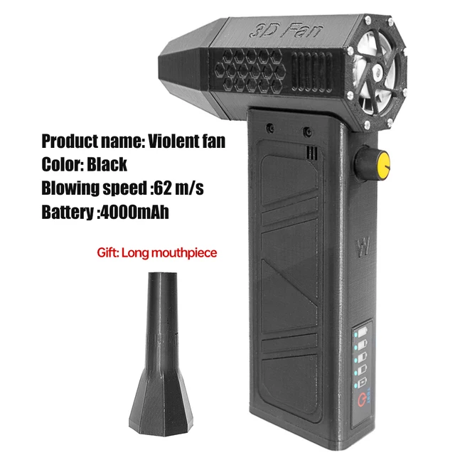 超強力なターボファンハンドヘルド強力な 140,000 rpm 超高速 超強力なターボファンハンドヘルド強力な 140,000 rpm 超高速