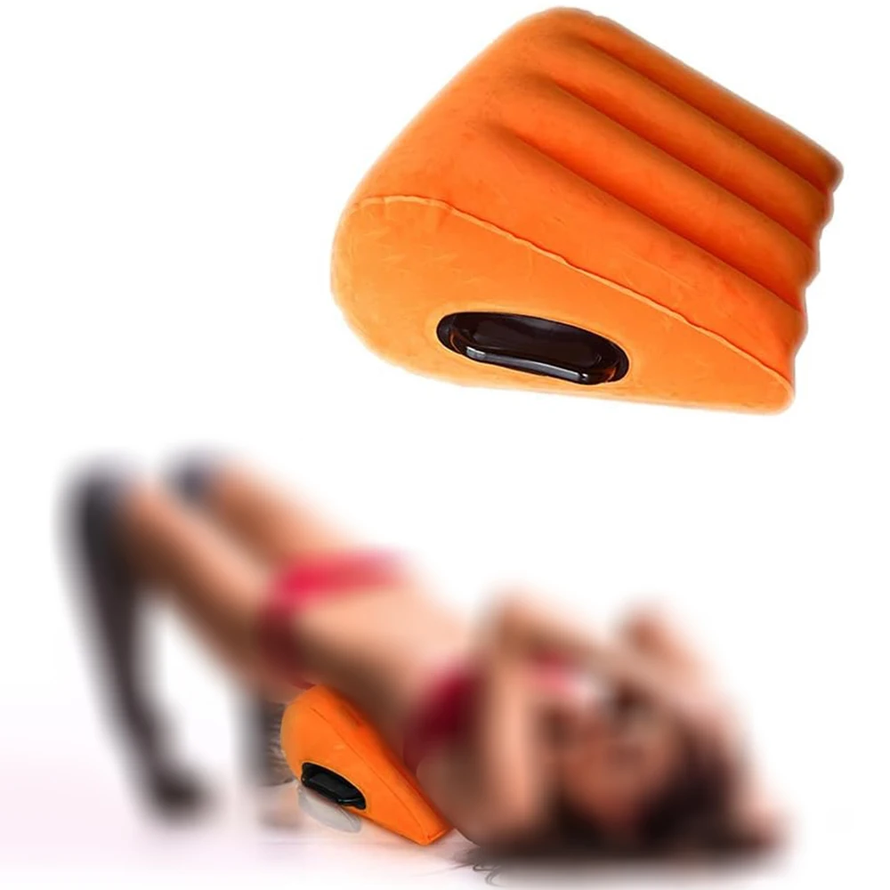 Sex Toys Inflatable Sex Pillow With Magic Wedge Love Position Sexual Cushion BDSM Support Pillow Adults Goods for Couples Games