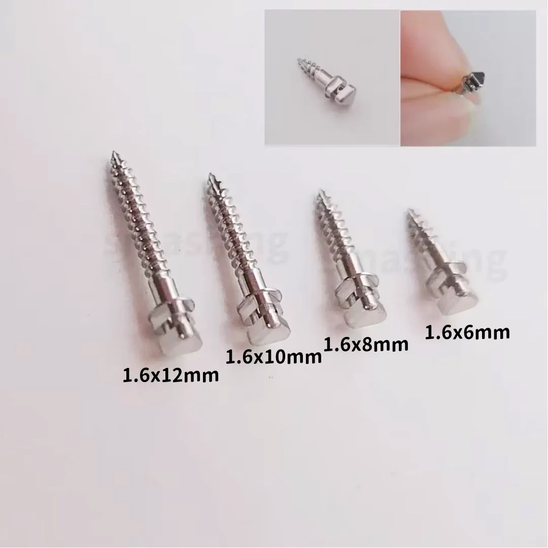 치과용 미니 나사 Ortho Achor 316LVM 마이크로 나사 드라이버 세트 삼각형 앵커리지 TAS 스타일