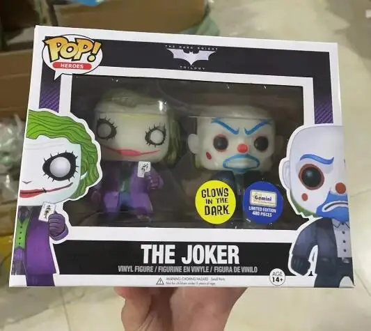 The Joker #36 and The Joker Bank Robber #37 Glow-In-The-Dark