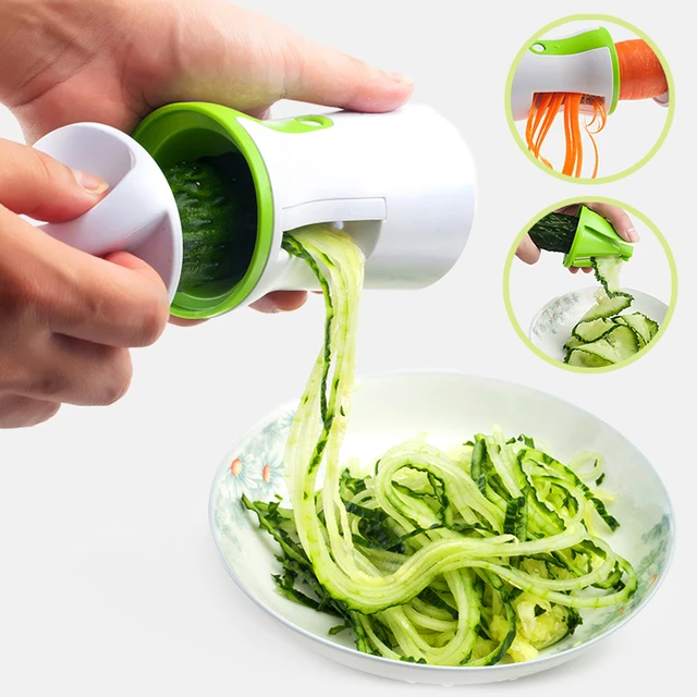 Spiral Vegetable Cutter Slicer Veggetti'' Spiralizer Veggie Pasta